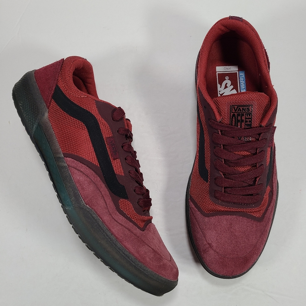 Vans Ave Pro Ultimate Waffle Port Royal Rosewood Sneakers Men 7 Women 8.5